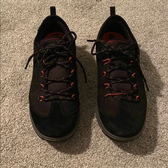 Ecco Shoes Ecco Yak Receptor Lite Tech Womens Black Goretex